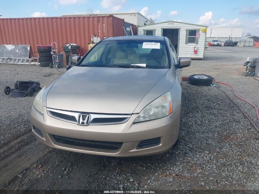 2007 Honda Accord 3.0 Ex VIN: 1HGCM66597A091119 Lot: 43799905