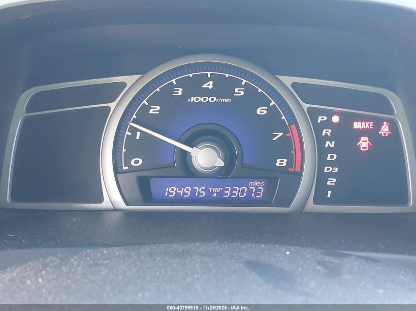 2008 Honda Civic Ex VIN: 2HGFG12818H533336 Lot: 43799915