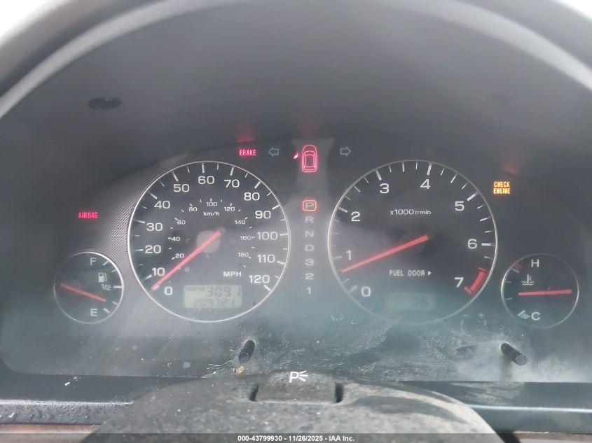 2003 Subaru Outback H6-3.0 L.l. Bean Edition VIN: 4S3BH806037608195 Lot: 43799930