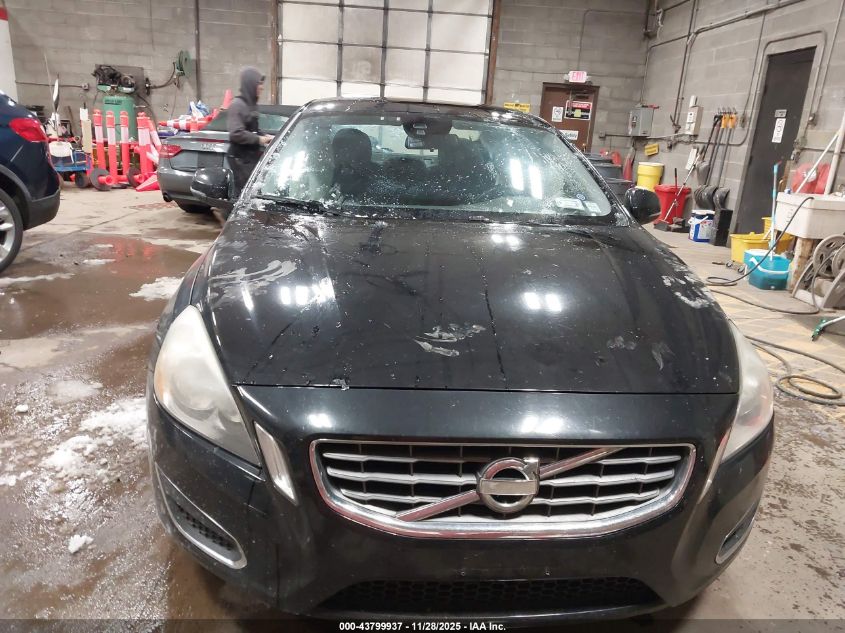 2012 Volvo S60 T5 VIN: YV1622FSXC2100280 Lot: 43799937