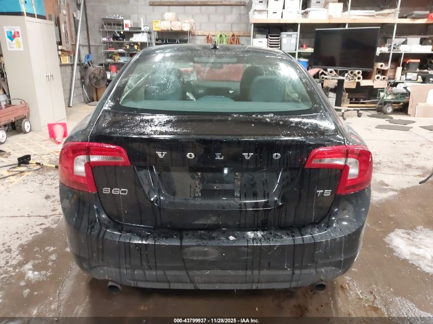 2012 Volvo S60 T5 VIN: YV1622FSXC2100280 Lot: 43799937