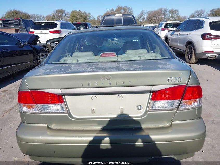 2001 Infiniti G20 Luxury VIN: JNKCP11A81T405012 Lot: 43799941