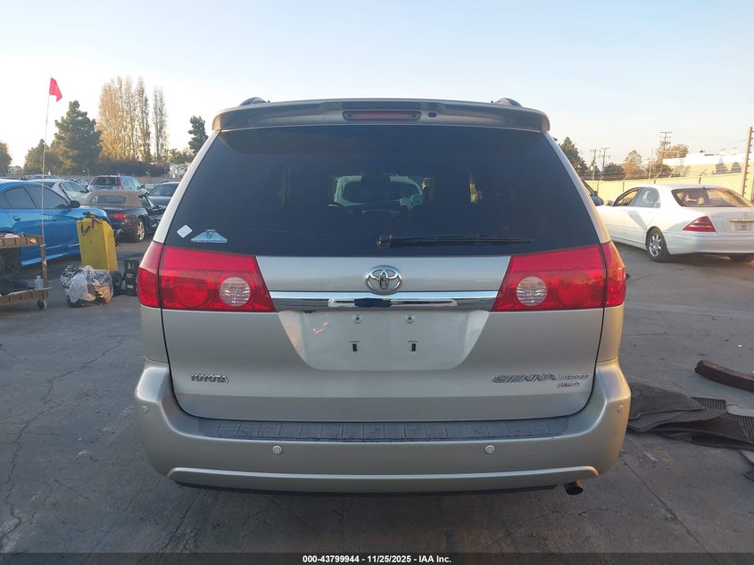 2008 Toyota Sienna Limited VIN: 5TDBK22C28S016120 Lot: 43799944