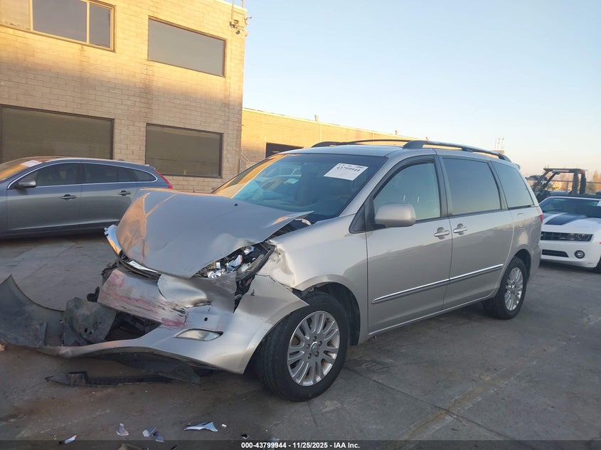 2008 Toyota Sienna Limited VIN: 5TDBK22C28S016120 Lot: 43799944