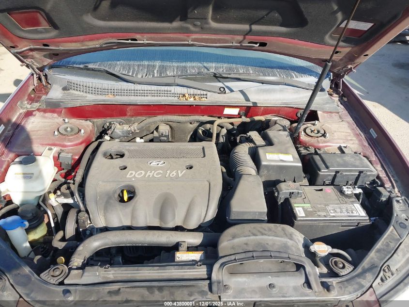 2008 Hyundai Sonata Gls VIN: 5NPET46C38H351926 Lot: 43800001