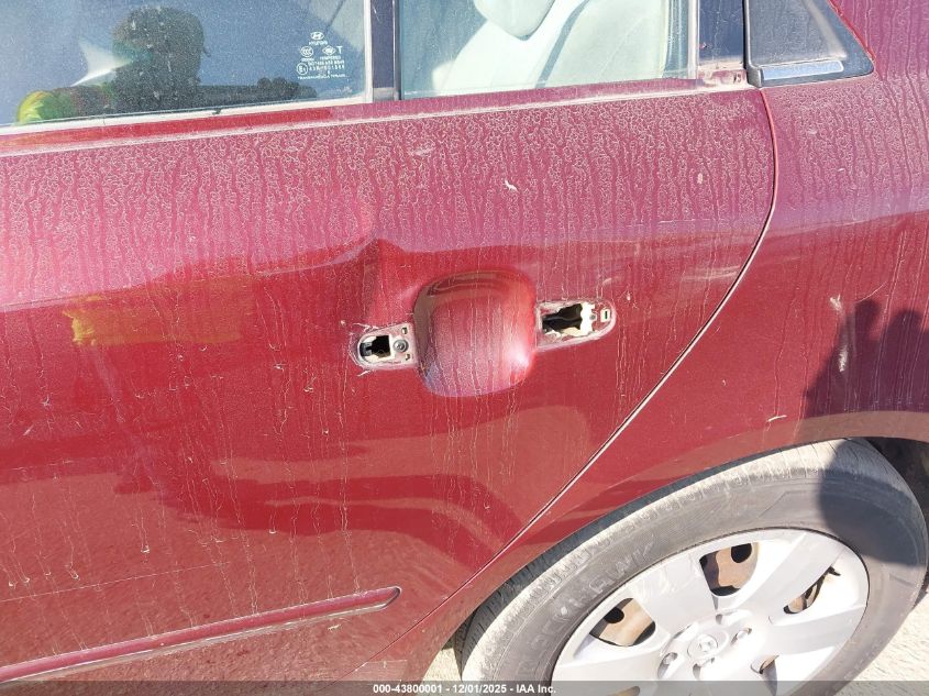 2008 Hyundai Sonata Gls VIN: 5NPET46C38H351926 Lot: 43800001