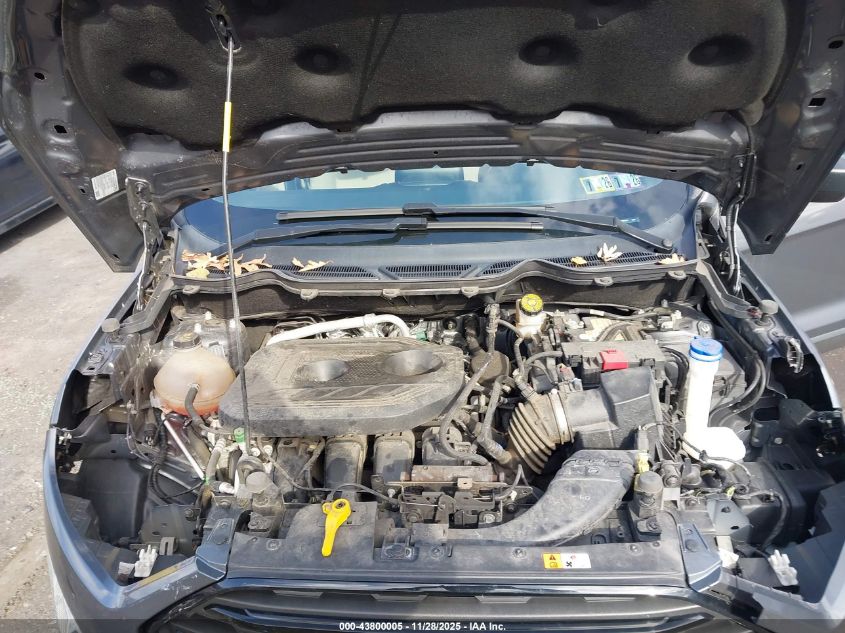 2019 Ford Ecosport S VIN: MAJ6S3FL4KC288071 Lot: 43800005