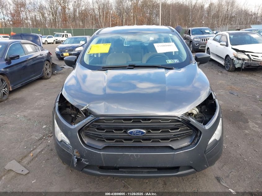 2019 Ford Ecosport S VIN: MAJ6S3FL4KC288071 Lot: 43800005