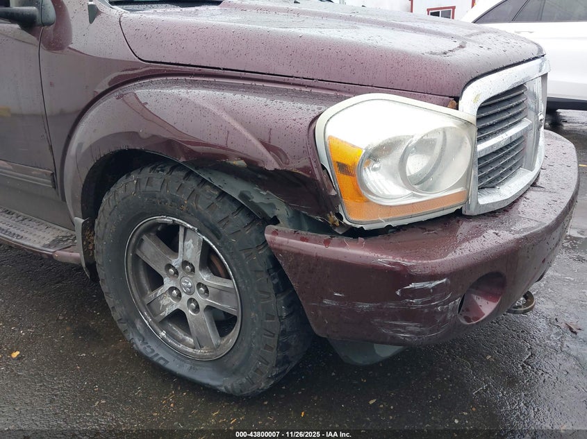 2005 Dodge Durango Slt VIN: 1D4HB48N45F569011 Lot: 43800007