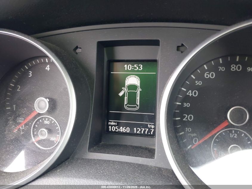 2011 Volkswagen Gti 4-Door VIN: WVWHV7AJ1BW297767 Lot: 43800012