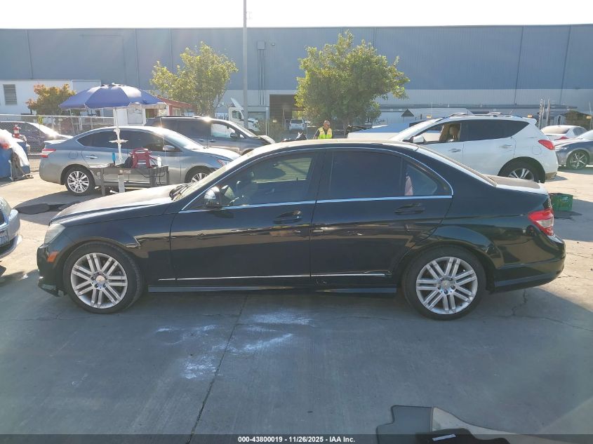 2009 Mercedes-Benz C 300 Luxury/Sport VIN: WDDGF54X19F220023 Lot: 43800019