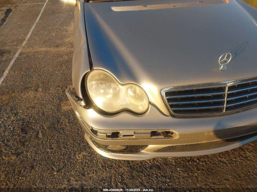 2005 Mercedes-Benz C 230 Kompressor Sport VIN: WDBRF40J45A683729 Lot: 43800029