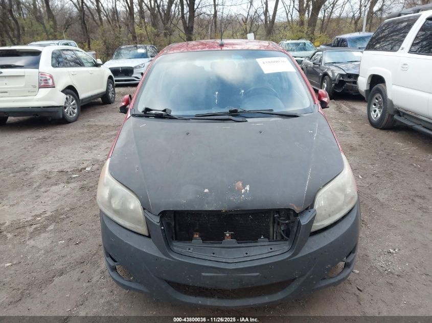2009 Pontiac G3 VIN: KL2TD66E39B687406 Lot: 43800036