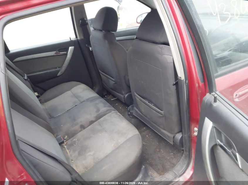 2009 Pontiac G3 VIN: KL2TD66E39B687406 Lot: 43800036