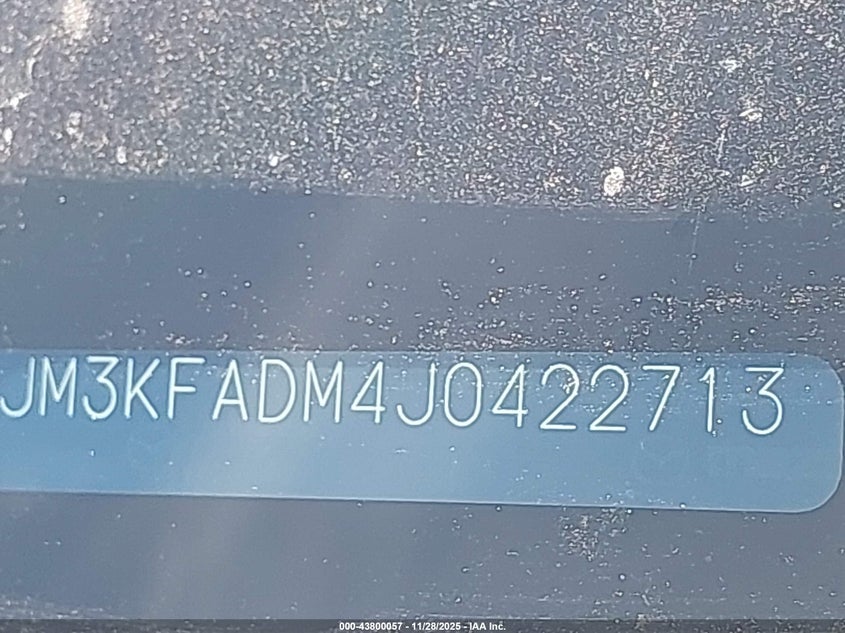 2018 Mazda Cx-5 Grand Touring VIN: JM3KFADM4J0422713 Lot: 43800057