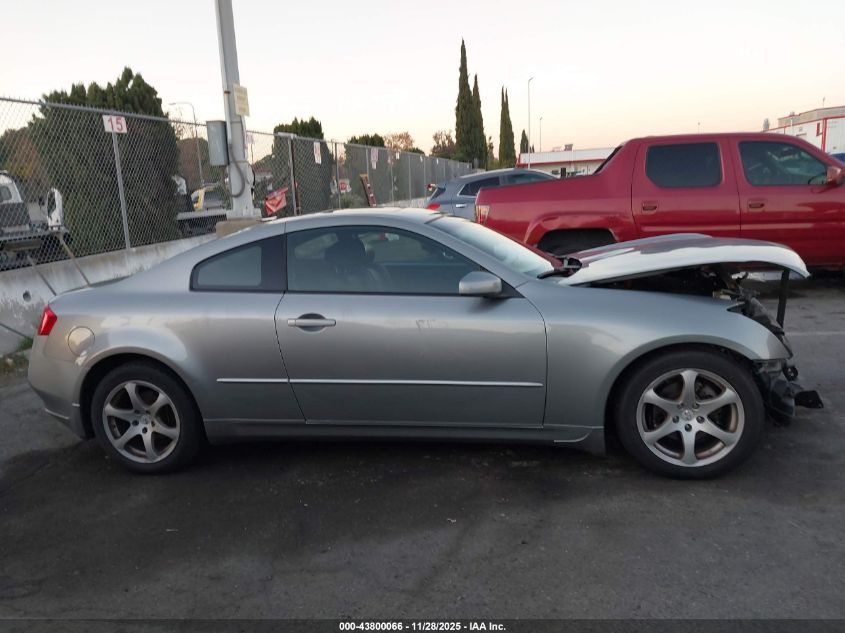 2004 Infiniti G35 VIN: JNKCV54E04M308509 Lot: 43800066