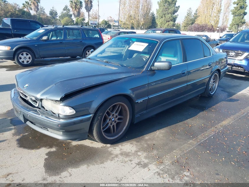 WBAGH8342YDP11026 2000 BMW 7ER photo no. 2