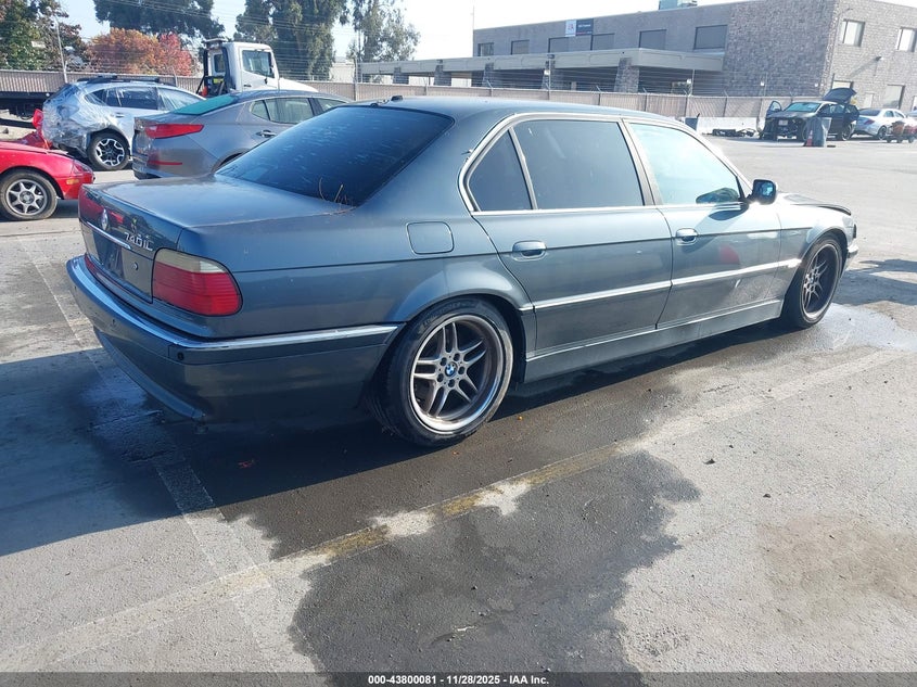 WBAGH8342YDP11026 2000 BMW 7ER photo no. 4