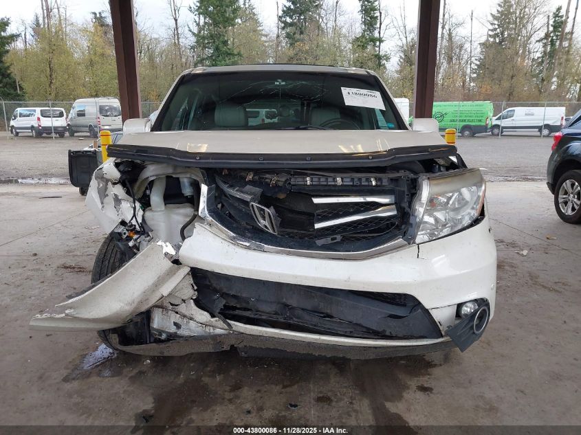 2014 Honda Pilot Touring VIN: 5FNYF4H91EB006684 Lot: 43800086