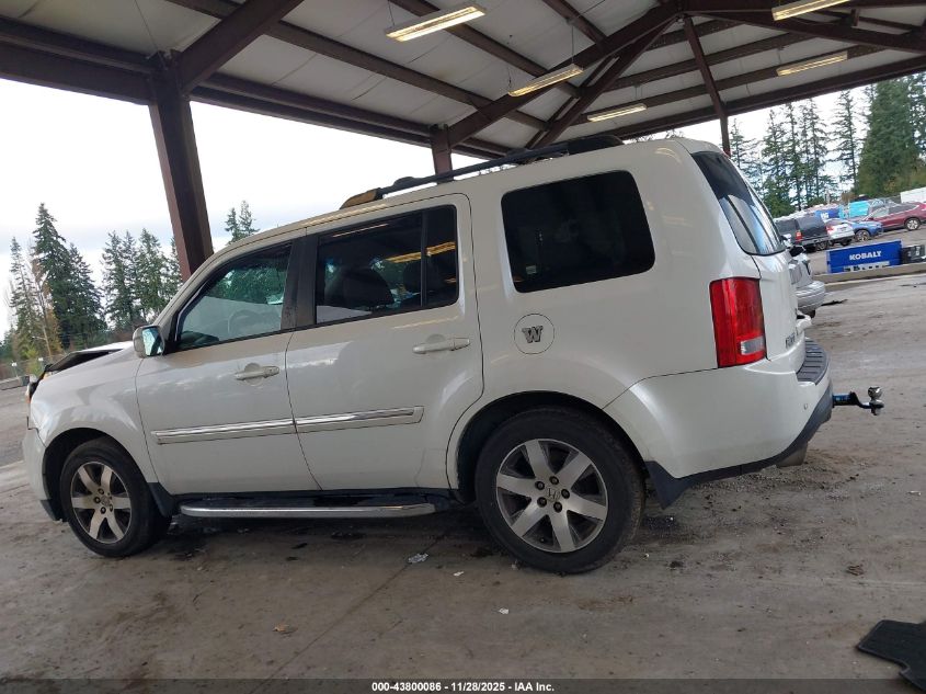 2014 Honda Pilot Touring VIN: 5FNYF4H91EB006684 Lot: 43800086