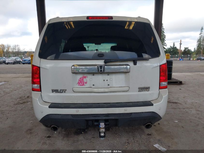 2014 Honda Pilot Touring VIN: 5FNYF4H91EB006684 Lot: 43800086