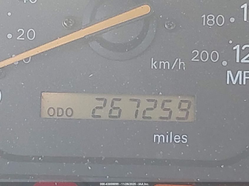 2000 Mitsubishi Galant Es VIN: 4A3AA46G8YE176903 Lot: 43800099