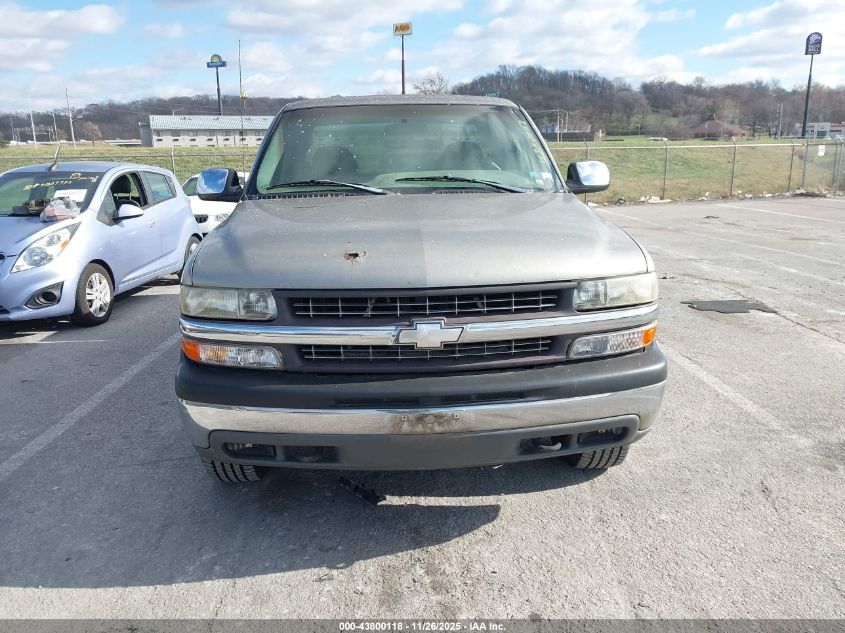 1999 Chevrolet Silverado 1500 Ls VIN: 1GCEK19T0XE121661 Lot: 43800118
