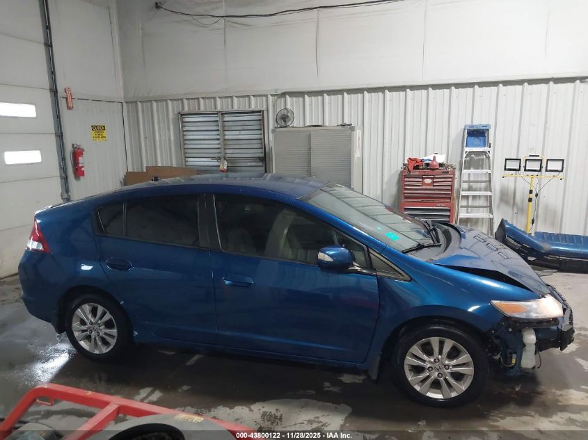 2014 Honda Insight Ex VIN: JHMZE2H71ES000332 Lot: 43800122