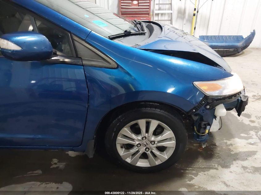 2014 Honda Insight Ex VIN: JHMZE2H71ES000332 Lot: 43800122