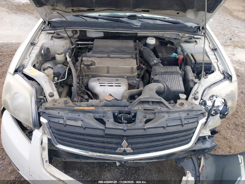 2009 Mitsubishi Galant Es VIN: 4A3AB56F79E041021 Lot: 43800129