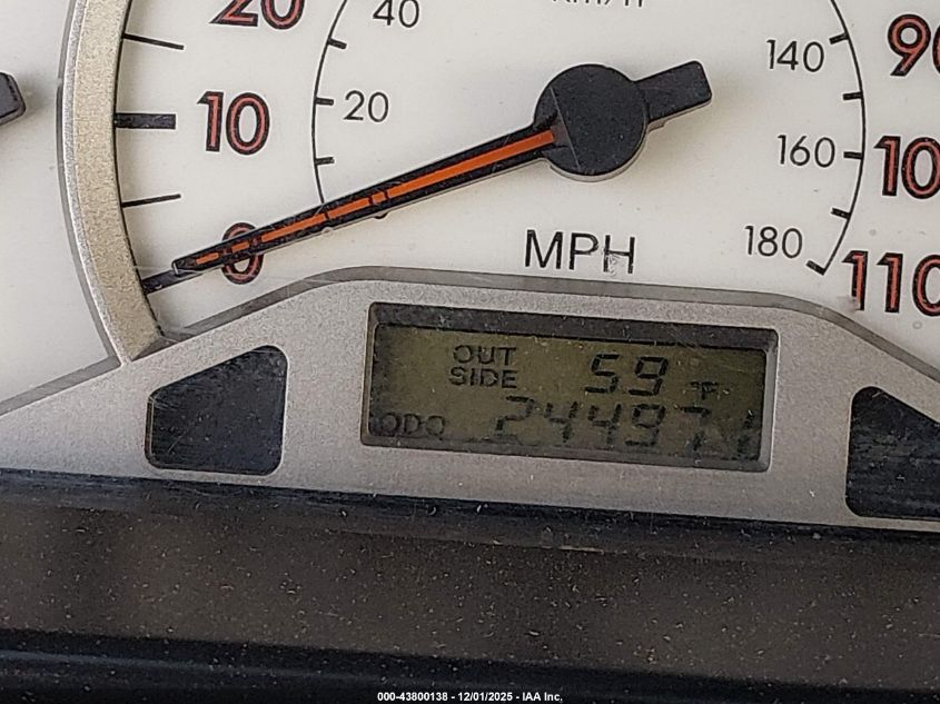 2006 Toyota Corolla S VIN: 1NXBR32E96Z649544 Lot: 43800138