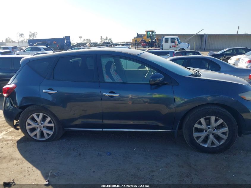 2014 Nissan Murano S VIN: JN8AZ1MU0EW420766 Lot: 43800148