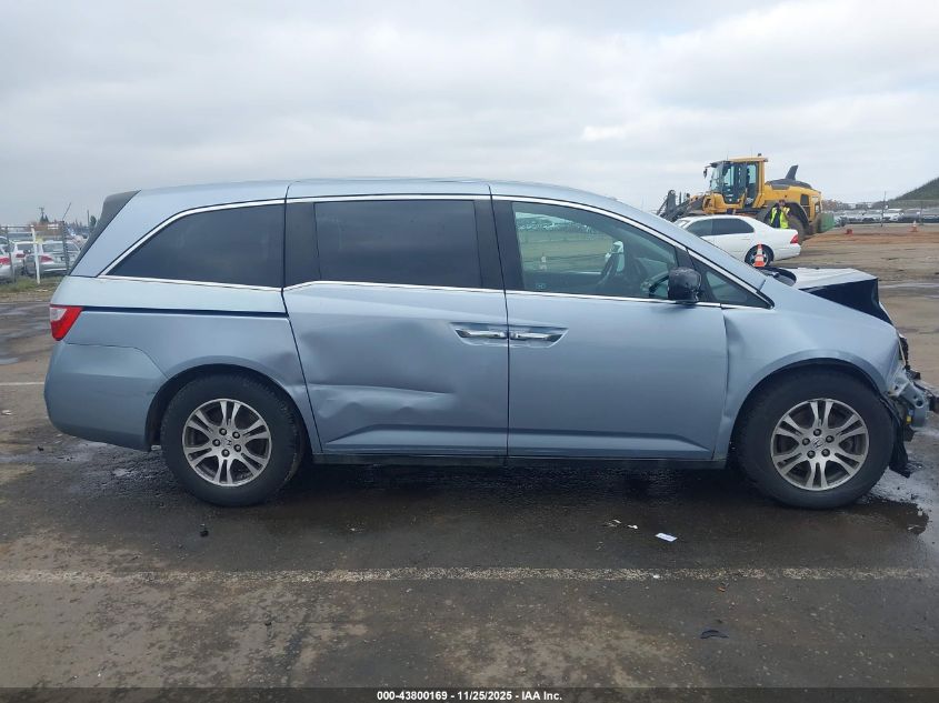 2012 Honda Odyssey Ex VIN: 5FNRL5H4XCB055001 Lot: 43800169