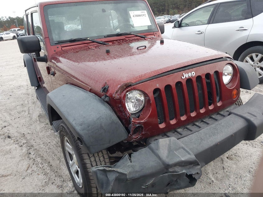 1J4GB39149L771119 2009 Jeep Wrangler Unlimited X auction photo 1