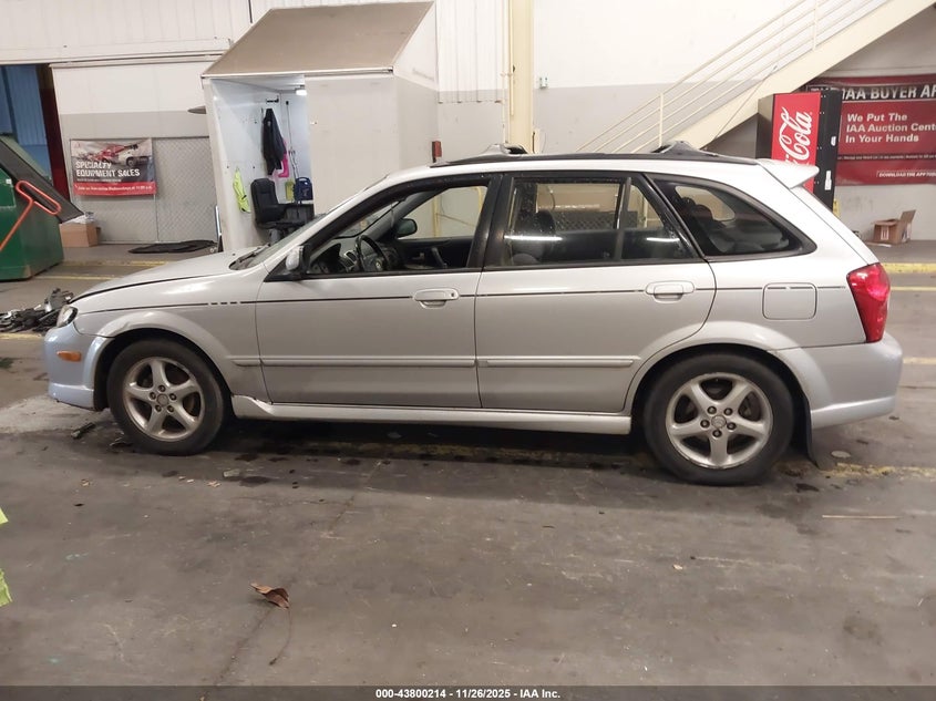 2002 Mazda Protege5 VIN: JM1BJ245921447401 Lot: 43800214