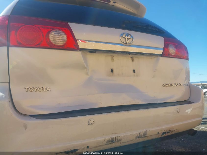 2007 Toyota Sienna Xle Limited VIN: 5TDZK22CX7S020249 Lot: 43800215