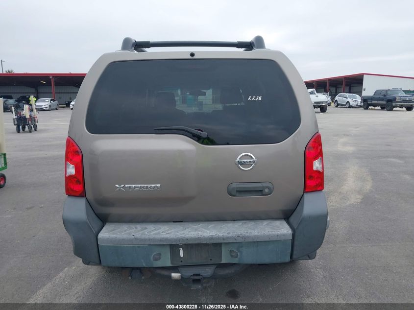 2006 Nissan Xterra X VIN: 5N1AN08U26C543608 Lot: 43800228