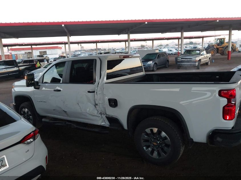 2025 Chevrolet Silverado 2500Hd 4Wd Standard Bed Custom VIN: 2GC4KME73S1180140 Lot: 43800238