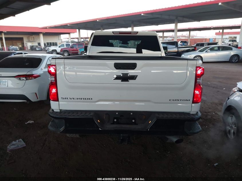 2025 Chevrolet Silverado 2500Hd 4Wd Standard Bed Custom VIN: 2GC4KME73S1180140 Lot: 43800238