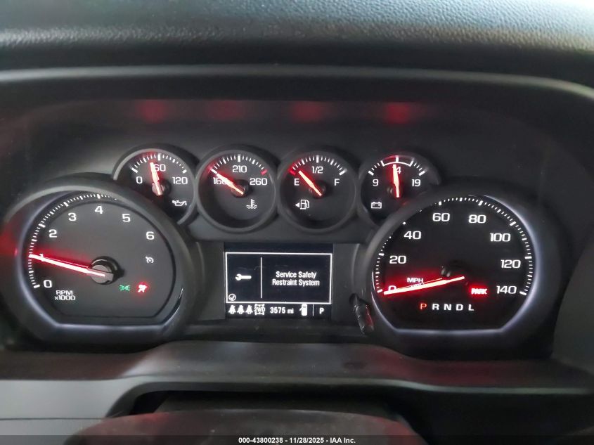 2025 Chevrolet Silverado 2500Hd 4Wd Standard Bed Custom VIN: 2GC4KME73S1180140 Lot: 43800238