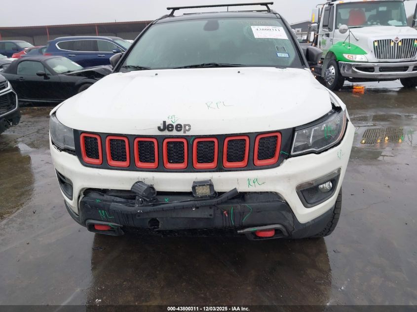 2019 Jeep Compass Trailhawk 4X4 VIN: 3C4NJDDBXKT795313 Lot: 43800311