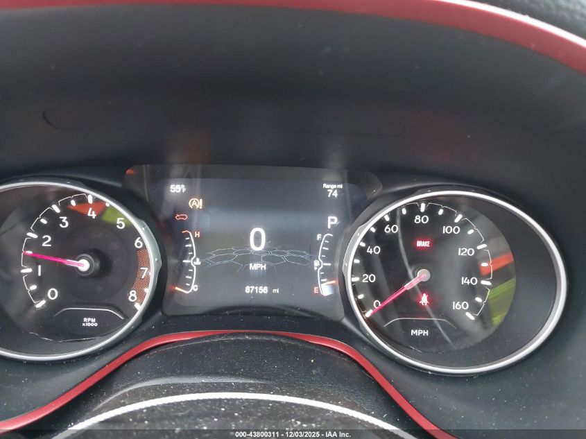 2019 Jeep Compass Trailhawk 4X4 VIN: 3C4NJDDBXKT795313 Lot: 43800311