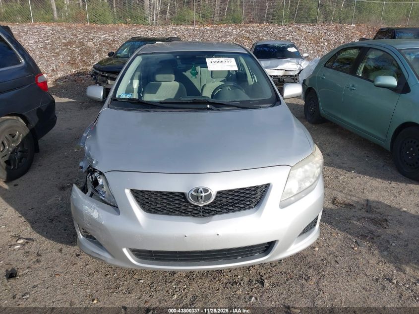 2009 Toyota Corolla Le VIN: JTDBL40E99J038854 Lot: 43800337