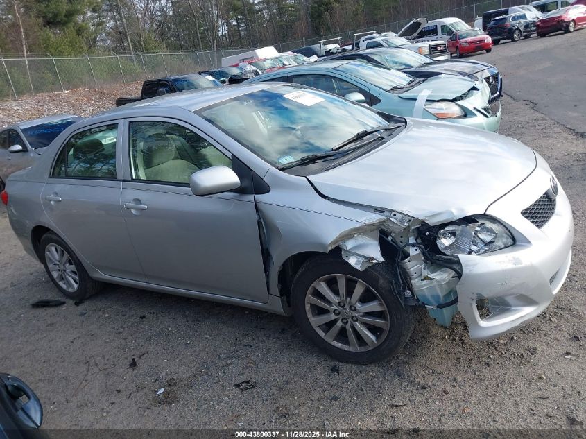 2009 Toyota Corolla Le VIN: JTDBL40E99J038854 Lot: 43800337
