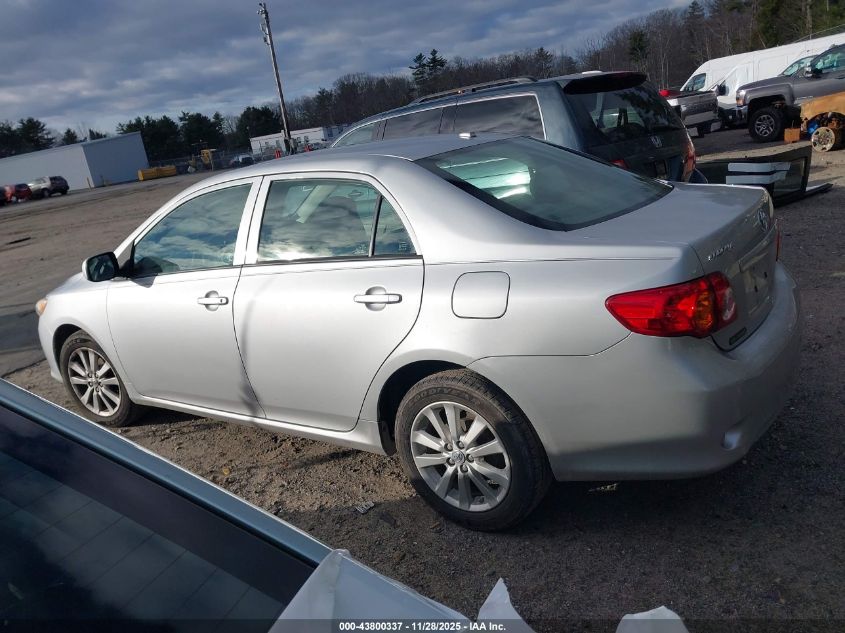 2009 Toyota Corolla Le VIN: JTDBL40E99J038854 Lot: 43800337