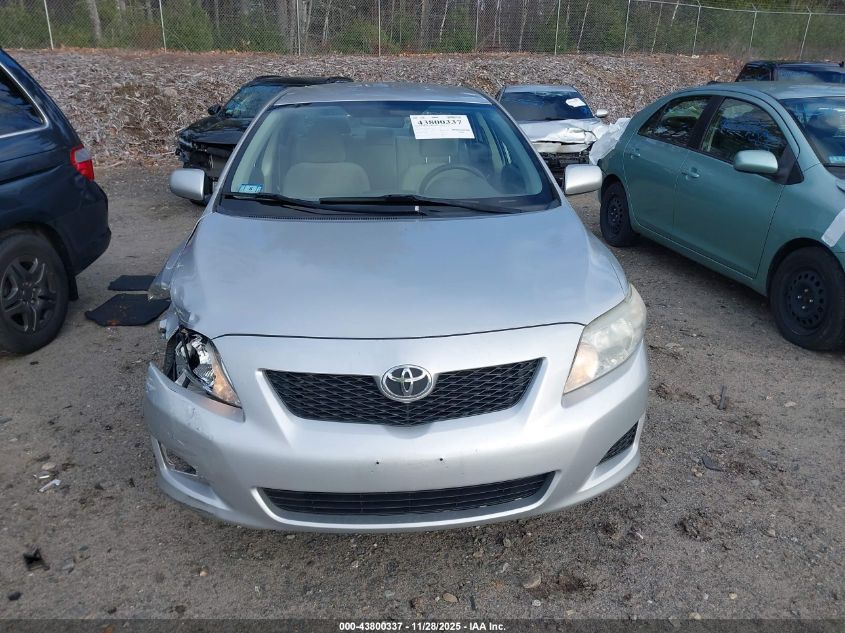 2009 Toyota Corolla Le VIN: JTDBL40E99J038854 Lot: 43800337
