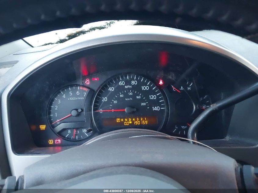 2004 Nissan Titan Se VIN: 1N6AA06A54N554917 Lot: 43800357