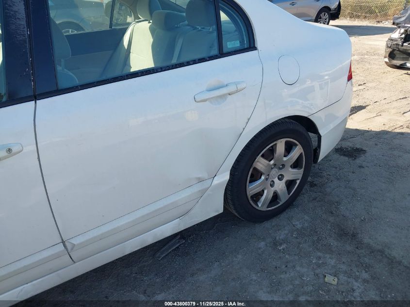 2009 Honda Civic Lx VIN: 2HGFA16539H333805 Lot: 43800379