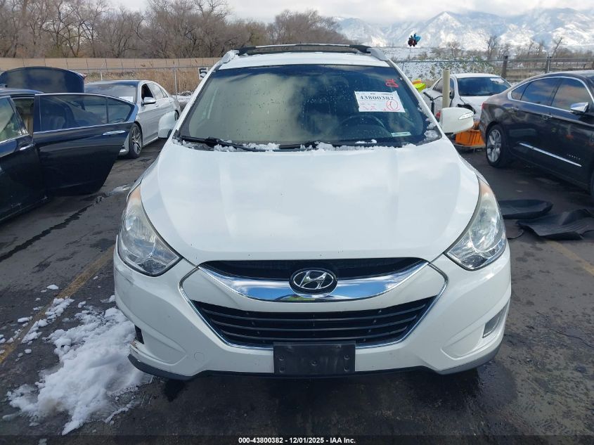 2013 Hyundai Tucson Limited VIN: KM8JUCAC2DU579019 Lot: 43800382