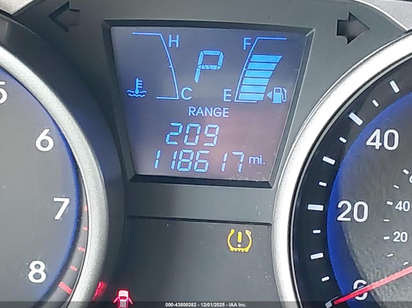 2013 Hyundai Tucson Limited VIN: KM8JUCAC2DU579019 Lot: 43800382